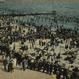 Scene on the Beach and Boar...