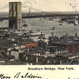 Brooklyn Bridge, New York.