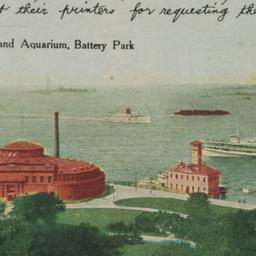 New York Harbor and Aquariu...