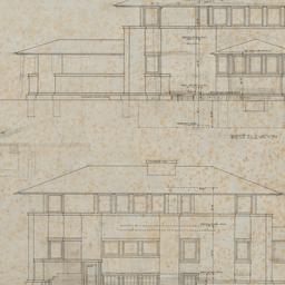 Working drawing #2: North, ...