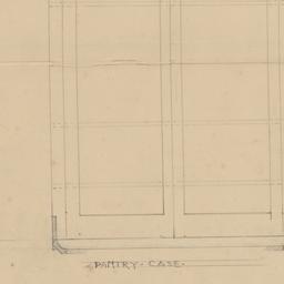 Pantry cabinetwork details