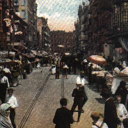 A Scene on Hester Street. N...