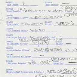 Western questionnaire, answ...
