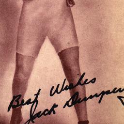 Best Wishes Jack Dempsey