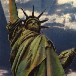 Close-up of the Statue of L...
