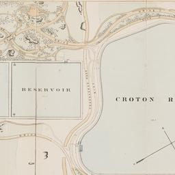 Map of the Central Park sho...