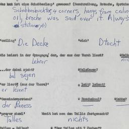 Western questionnaire, answ...