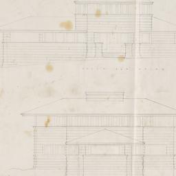 South, west elevations