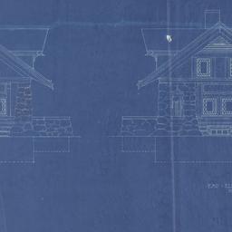 Gate lodge end elevations