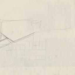 West, north elevations [verso]