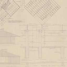 Plan, elevation, section