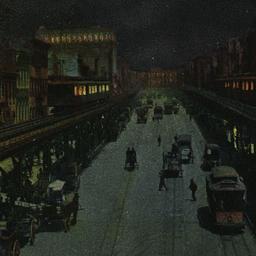 Bowery and Elevated Road, N...