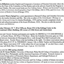 Announcements, 2002-02-18. ...