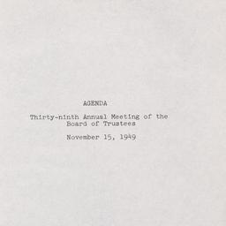 39th Annual Meeting of the ...