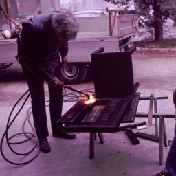 James Wines welding louver.