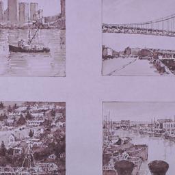 Perspective drawings of San...