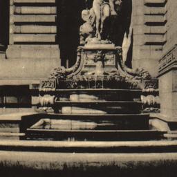 Statue in Front of New York...
