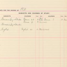 Student enrollment record f...