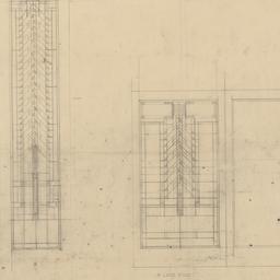 Sideboard glass details
