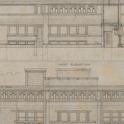 Working drawing #4: West, e...