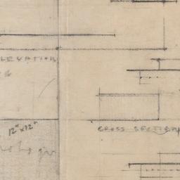 Sketch plan, elevations, se...