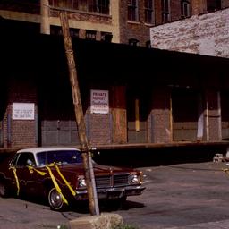 Exterior view, loading dock.