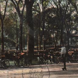 The Mall, Central Park, New...