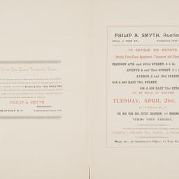 Philip A. Smyth, auctioneer...