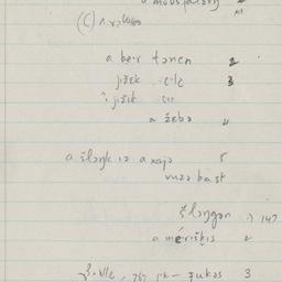 Eastern questionnaire, blue...