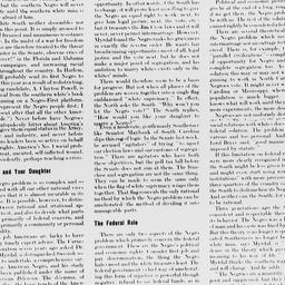 Editorial reacting to AN AM...