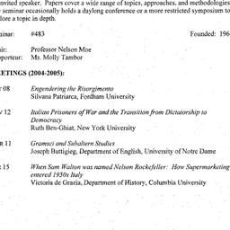 Schedules, Studies in Moder...