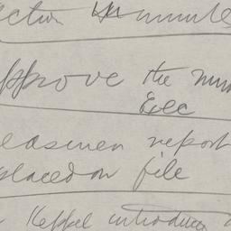 Board Meeting, 6/6/1924