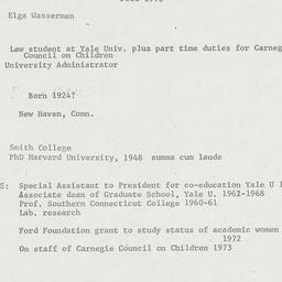 Nominating Committee
