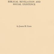 Biblical Revelation and Soc...