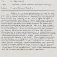 Ted Conant To Dr. Dae-Sook Suh