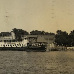 Passenger Dock. Fort Slocum...