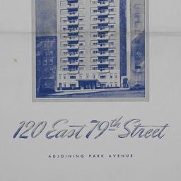 120 E. 79 Street, Plans Of ...