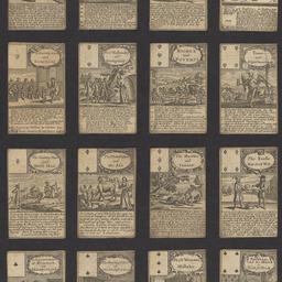 Pastime playing cards