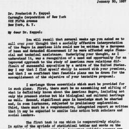 Letter from Donald Young to...