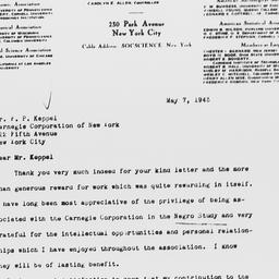 Letter from Eleanor C. Isbe...