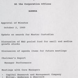 Meeting of the Finance and ...