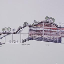 Section Thru Theater (C-C).