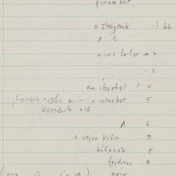 Eastern questionnaire, blue...