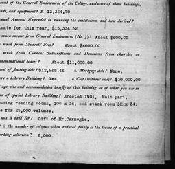Carnegie Gifts and Grants t...