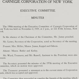 Executive Committee Meeting...