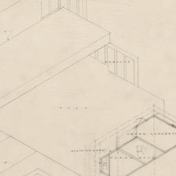Guest room, roof plan