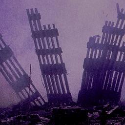 World Trade Center, wreckage.