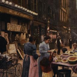 The Ghetto. - Fruit Stands.