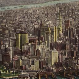 Aerial View of Manhattan Is...