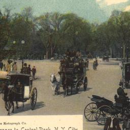 Entrance to Central Park, N...